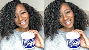 Blue Magic Hair Grease On Natural Hair Coconut Oil Review And Demo Youtube