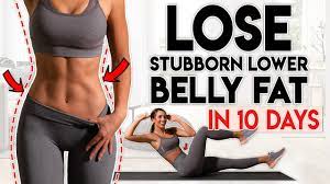 Lose Belly Fat In 10 Days (Lower Belly) | 8 Minute Home Workout - Youtube
