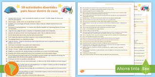 29 enero 2014hace unos segundos. 50 Actividades Divertidas Para Hacer Dentro De Casa