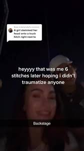 Wonen Climbing in A Window of A Truck