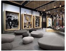 Mini Store Concept Exhibition Lounge Design Exhibitionloungedesign Mini Store Concept On Behance Lounge Design Showroom Design Showroom Interior Design