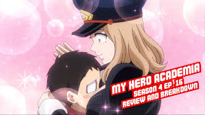 Here's the plain and short answer: My Hero Academia Season 4 Episode 16 Breakdown Review Taming Children Youtube
