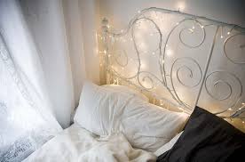 Can T Find Origin Ikea Bed With Lights Dreamy Bedrooms Leirvik Bed Home