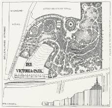 Anstoß der partie im fez gegen viktoria 89 ist 10:30 uhr. Design Plan For Viktoriapark In 1895 The Park Was Designed By Hermann Download Scientific Diagram