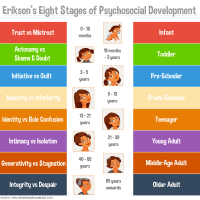 erik erikson 8 stages of development chart eric