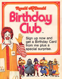 Parties Were A Lot Cooler At Mcdonalds In The 70 S Birthday Club Mcdonalds Gift Card Mcdonalds