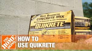 Quikrete Concrete The Home Depot In 2020 Concrete Concrete Mixes High Strength Concrete