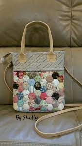 Japanese Yarn Dye Cotton Hexagon Sling Bag Pattern From Akemi Shibata One And Only Bags Quilted Bag Best Bags