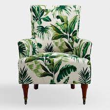 Tropical chairside table storage cabinet. Palm Tree Accent Chair Off 74