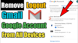 Whatever your reasons may be, i am certain you must have thought of signing out of the gmail app, or any of the google applications (sheets, docs, google play music etc) and realized they simply don't have a sign out option. How Do I Remove My Google Account From Other Devices Solved