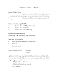 Dalam rangka menyambut hut kemerdekaan republik indonesia, toko jaka mengadakan promo paket susu dan cokelat selama bulan agustus, pada hari sabtu, minggu, dan senin. Doc Investasi Jangka Pendek Aldian Wiranata Academia Edu