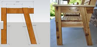 The corner trim detail serves to cover the sidepiece end grain and. Free Patio Chair Plans How To Build A Double Chair Bench With Table