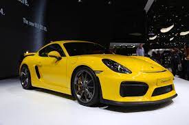 Looking for a manual transmission, a base car, a targa, a turbo, or a gt car? 2016 Porsche Cayman Gt4 Debuts At The 2015 Geneva Auto Show
