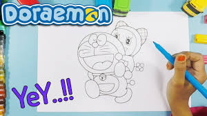Glitter doraemon dorami videos 9tube tv. Contoh Gambar Mewarnai Doraemon Dan Dorami Kataucap