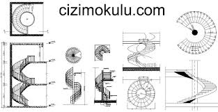 Stair Details Drawing Merdiven Detaylari Cizimi Cizim Okulu Stair Details Drawing Merdiven Detay Cizim Staircase Design Museum Plan Plan Design