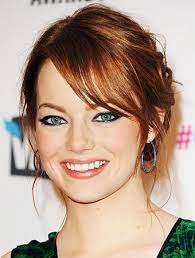 What unnatural hair color looks best with blue eyes? How To Wear Navy Eyeliner Like Emma Stone Pale Skin Hair Color Hair Color For Fair Skin Hair Colors For Blue Eyes