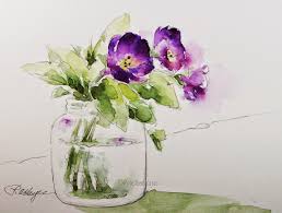I'd love to hear from you! Easy Watercolor Paintings Of Flowers Painting Inspired