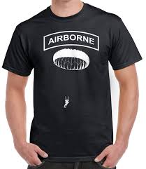 Airborne T Shirt Paratrooper Jump 82nd Fashion Casual Print T Shirt Human Race Hip Hop Clothing Cotton Short Sleeve T Shirt Shirt On T Shirt Hilarious