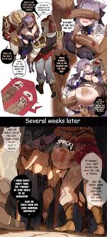 genshin impact, eremite (genshin impact), keqing (genshin impact),  thiccwithaq, 1girls - R34 Vault