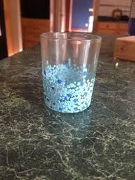 Decorated Shot Glass Diy Chloe S Crafts Shot Glasses Diy Diy Gifts Diy