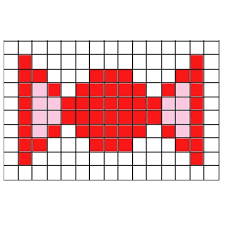 Voici Quelques Modeles A Faire Avec Vos Perles A Repasser Plutot Faciles A Realiser J 39 Ai Perles A Repasser Pixel Art Nourriture Dessin Sur Petit Carreaux