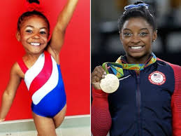 As of 2021, simone biles age is 24. 6 Year Old Gymnast Gets Shout Out From Her Olympic Idol Simone Biles Abc News