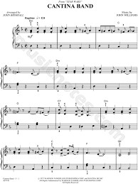 Cantina Band From Star Wars Sheet Music Easy Piano Piano Solo In F Major Download Print Sheet Music Star Wars Sheet Music Star Wars Music