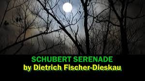 Schubert Serenade Fischer Dieskau With Lyrics English Translation Subtitles English Translation Lyrics Good Music