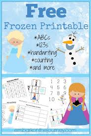 10 Fabulously Free Frozen Printable Activities For Kids Preschool Activities Preschool Printables Preschool Fun