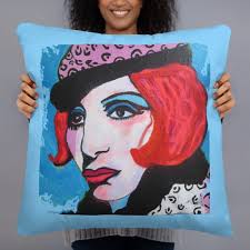 Barbra Streisand Pillow Funny Lady Girl Fanny Brice Vaudeville Hello  Gorgeous A Star is Born The Way We Were Vintage 60s Judy Garland Liza