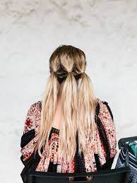 I promise it won't take you longer than 10 minutes to braid and twist your hair into this this braided updo is perfect for summer and a great hairstyle for weddings. Easy Triple Braided Updo Tutorial The Effortless Chic