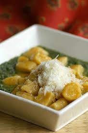 Butternut Squash Gnocchi With Spinach Sauce And Beurre Noisette Butter Pasta Butternut Squash Butternut