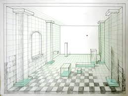 This example illustrates how the. Draw A Room In 1 Point Perspective Art Lesson