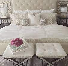 This bedroom suite includes the headboard, 2 pedestals, dressing table and mirror. 9 Best Cream And White Bedroom Ideas Bedroom Inspirations Beautiful Bedrooms White Bedroom