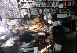 The Libraries Of 15 Famous Men The Art Of Manliness Workspace Inspiration Work Space Writing Space