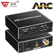HDMI ARC Audio Extractor Coaxial Toslink Audio Adapter HDMI ARC to Optical  Audio Adapter Converter Audio Return Channel (ARC) - AliExpress