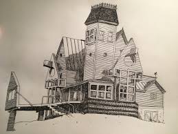 See more ideas about beetlejuice house, beetlejuice, house. I Drew The House From Beetlejuice Drawing