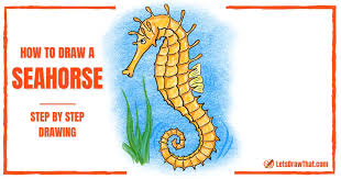 Maybe you would like to learn more about one of these? How To Draw A Seahorse With An Awesome Body Pattern Let S Draw That