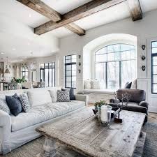 He wants to have a farmhouse rustic living room with ancient chairs. Top 60 Best Rustic Living Room Ideas Vintage Interior Designs