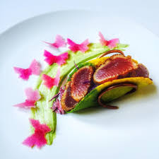 Maybe you would like to learn more about one of these? Instagram Photo By Chef S Roll Inc Apr 8 2016 At 10 57pm Utc Gourmet Food Presentation Food Plating Food Presentation