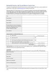 How to write an email for visa application. Credit Card Authorization Form New Zealand Visa Application Centre