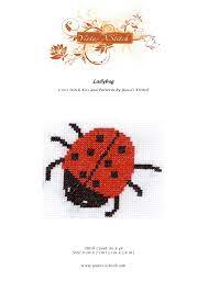 A fun, easy to stitch design. Ladybug Free Cross Stitch Pattern