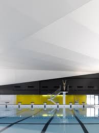 St Hyacinthe Aquatic Centre Acdf Architecture Sports Facility Architecture Swimming Pools
