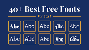 Web site bitfontmaker lets you design, create, and download your own fonts. 40 Best Free Fonts For 2021 Free Download Venngage