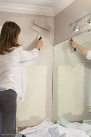 Achieve a calming ombre paint effect. Our Painted Bathroom Vanity The Before After And How To Guide Driven By Decor