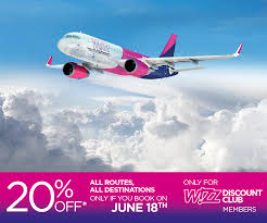 Обяви за работа от работодател wizz air hungary kft. Wizz Air Attention Travellers Get 20 Off With Wizz Facebook