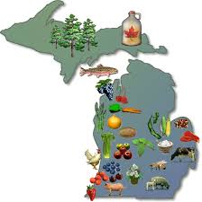 Agricultural exposure to water stress map. Agricultural Regions In Michigan