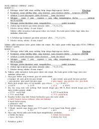Soal cerdas cermat agama islam sd dan kunci jawaban from budayakanberislam.blogspot.com Soal Cerdas Cermat Swc 2015 Ipa Kelas Viii H