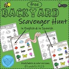 From longman dictionary of contemporary englishnot in my backyardnot in my backyardused to say that you do not want something to happen near where you live → backyard. Backyard Scavenger Hunt English Spanish Version By Lyndaslp123