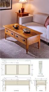 And they use quality midwestern hardwoods like oak, maple and cherry (shown). Shaker Coffee Table Plans Furniture Plans And Projects Woodarchivist Com Woodworking Furniture Plans Woodworking Ideas Table Wood Furniture Diy